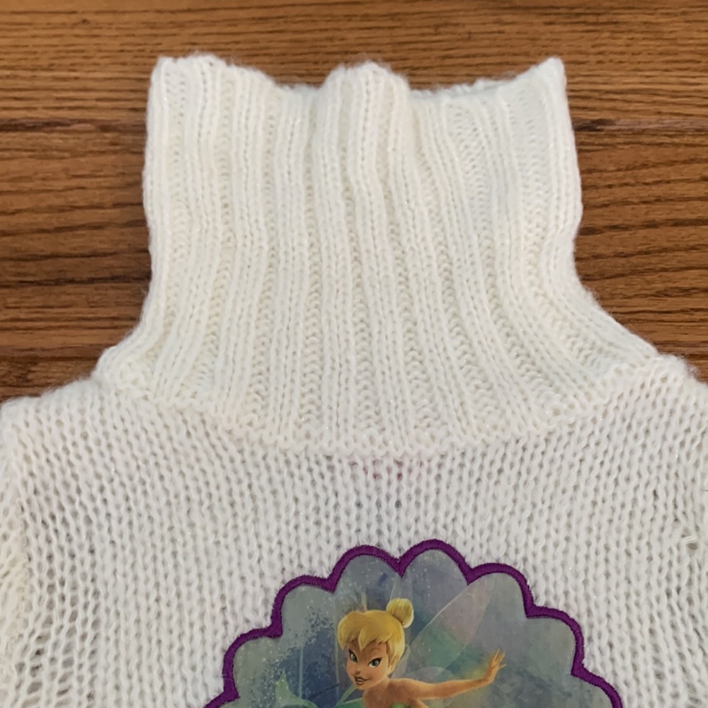 Disney’s Tinker Bell Knit Sweater size 4 - Picture 6 of 8